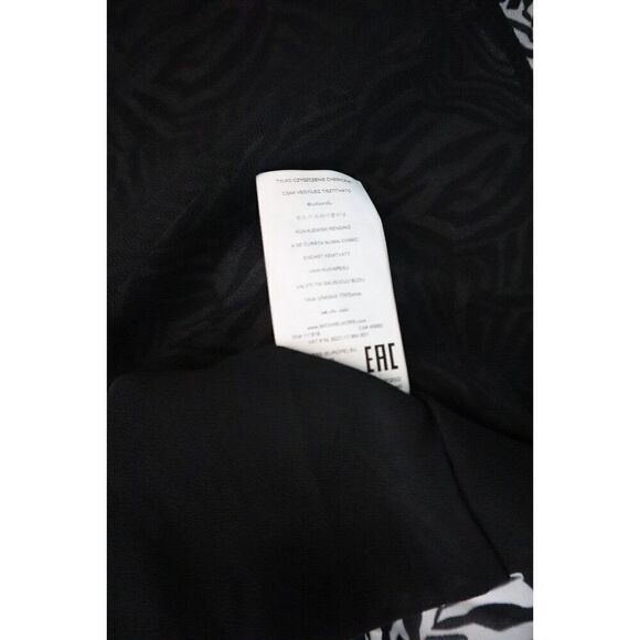 MICHAEL Michael Kors MR381F17N8 Women's Sz XS Zebra Print Cutout Dress - Picture 4 of 14